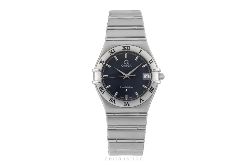 Omega Constellation steel quartz men's watch 1512.40.00, 396.1201 [2603115]