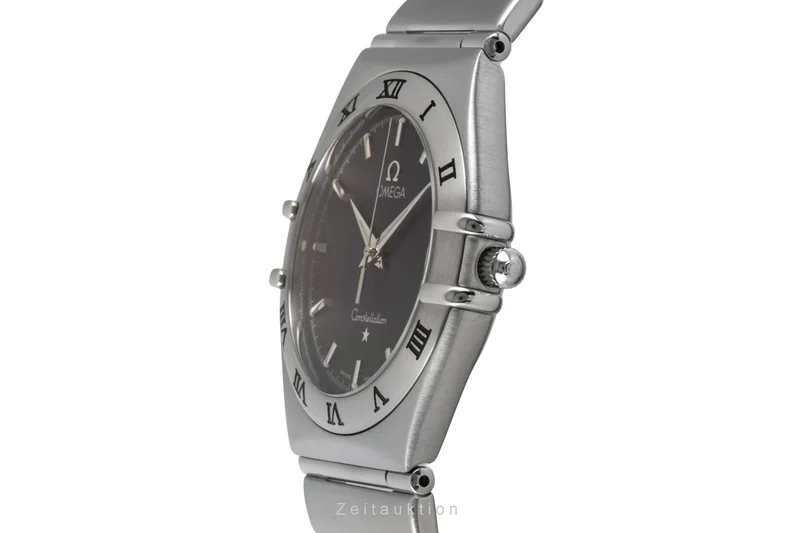 Omega Constellation steel quartz men's watch 1512.40.00, 396.1201 [2603115]