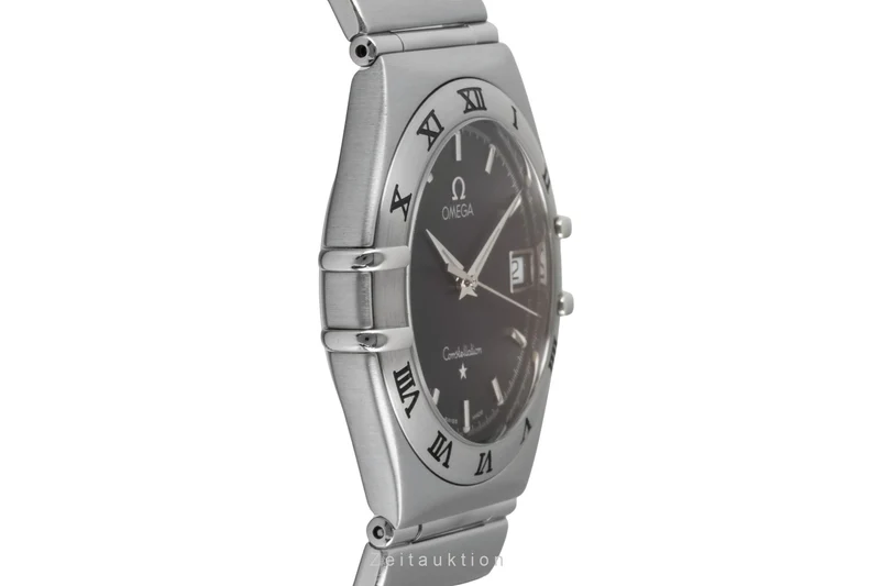 Omega Constellation steel quartz men's watch 1512.40.00, 396.1201 [2603115]