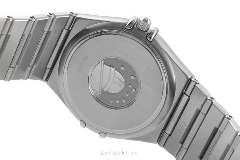 Omega Constellation steel quartz men's watch 1512.40.00, 396.1201 [2603115]