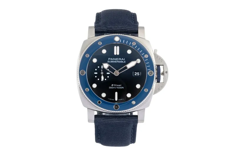 Panerai Submersible steel automatic men's watch PAM01289 LP: 11800EUR [2604269]