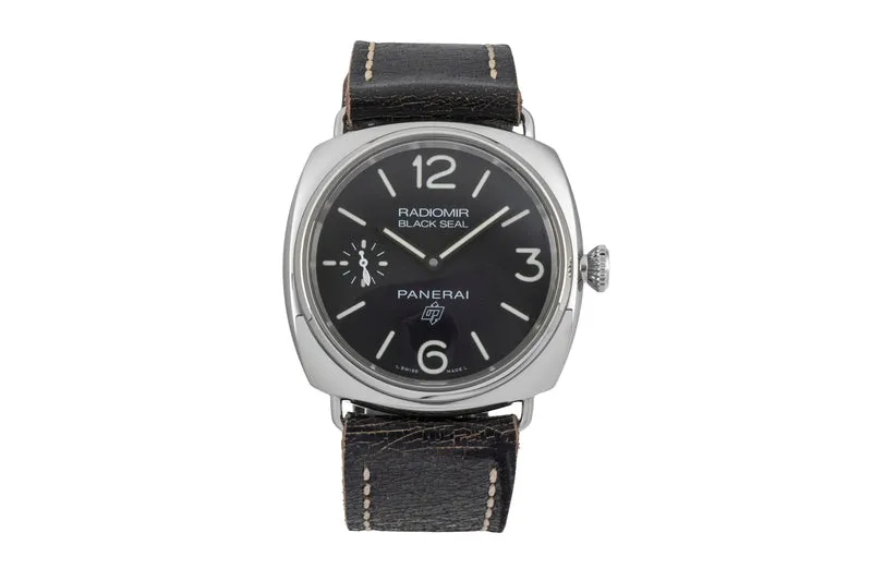 Panerai Black Seal steel manual winding men's watch PAM00754 [2604139]