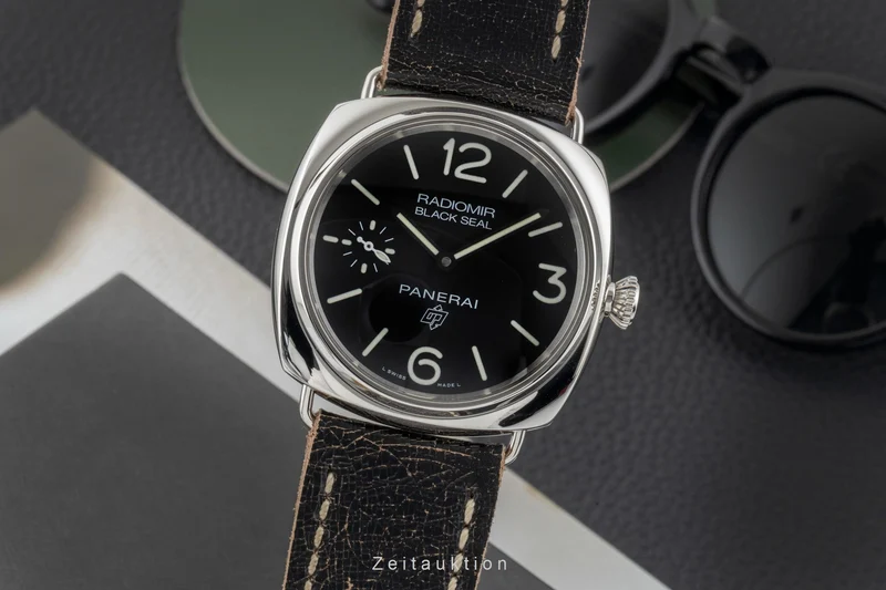 Panerai Black Seal steel manual winding men's watch PAM00754 [2604139]
