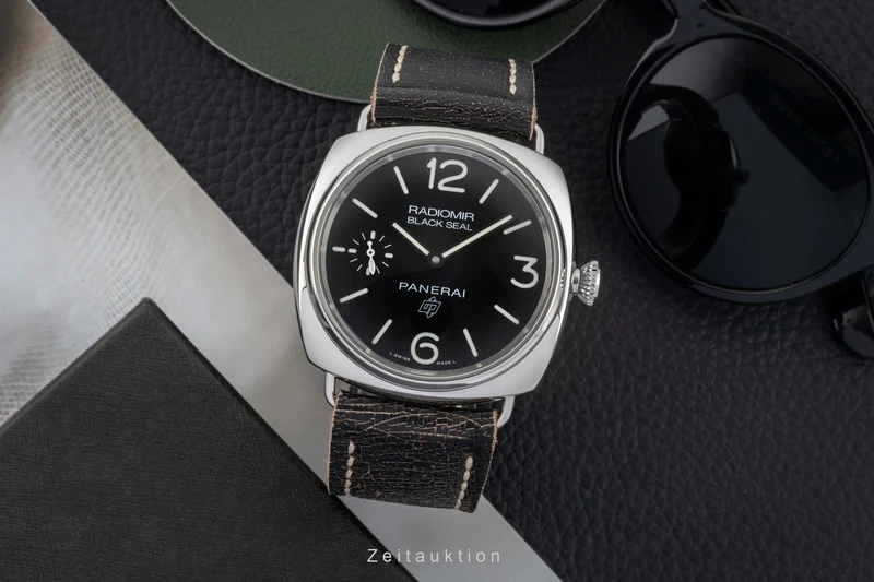 Panerai Black Seal steel manual winding men's watch PAM00754 [2604139]