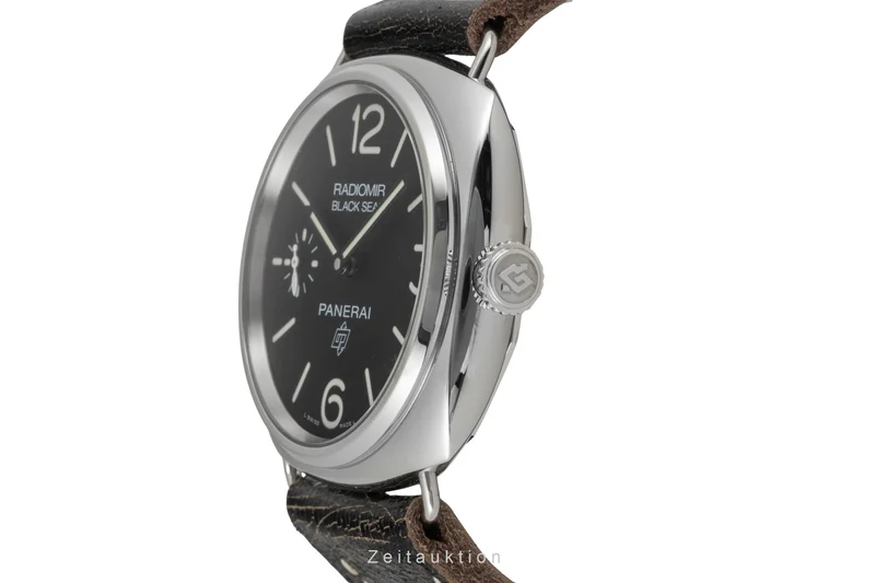 Panerai Black Seal steel manual winding men's watch PAM00754 [2604139]