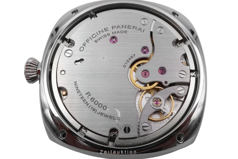 Panerai Black Seal steel manual winding men's watch PAM00754 [2604139]