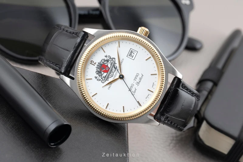 Chronoswiss gilt / steel automatic men's watch G 2814 Limited [2604157]