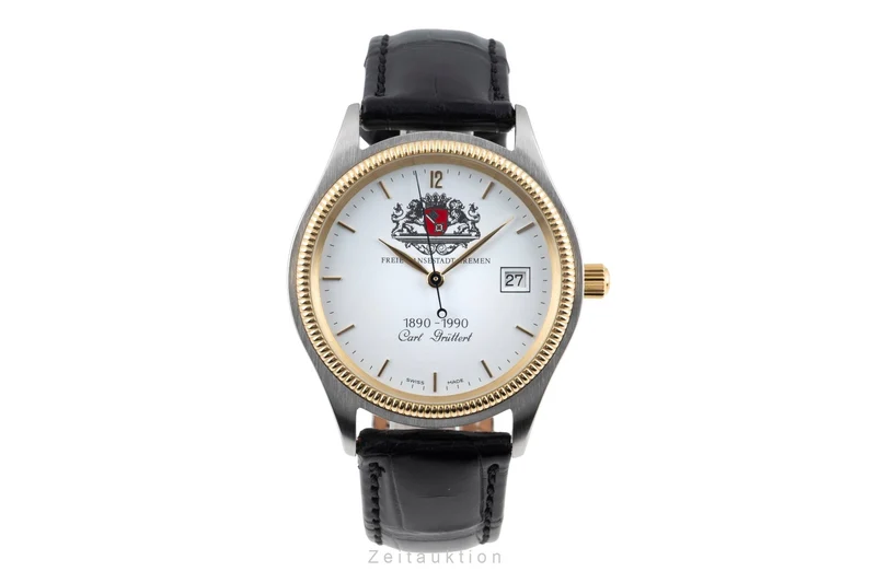 Chronoswiss gilt / steel automatic men's watch G 2814 Limited [2604157]
