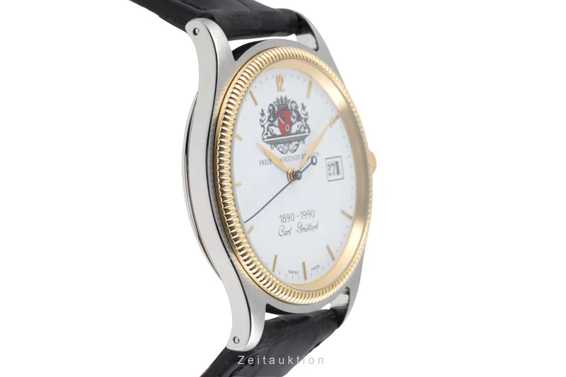 Chronoswiss gilt / steel automatic men's watch G 2814 Limited [2604157]
