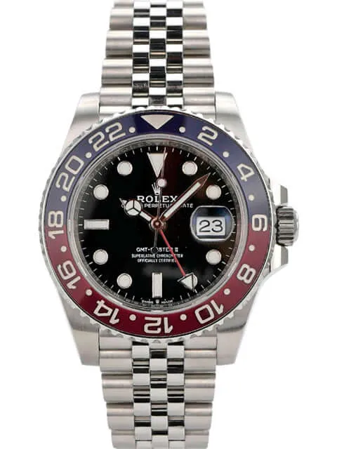 Rolex GMT-Master II Edelstahl 126710BLRO