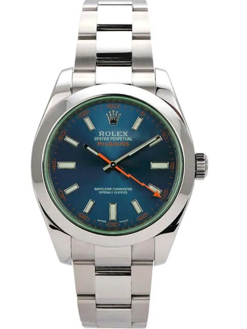 Rolex Oyster Perpetual Milgauss 116400GV Blue