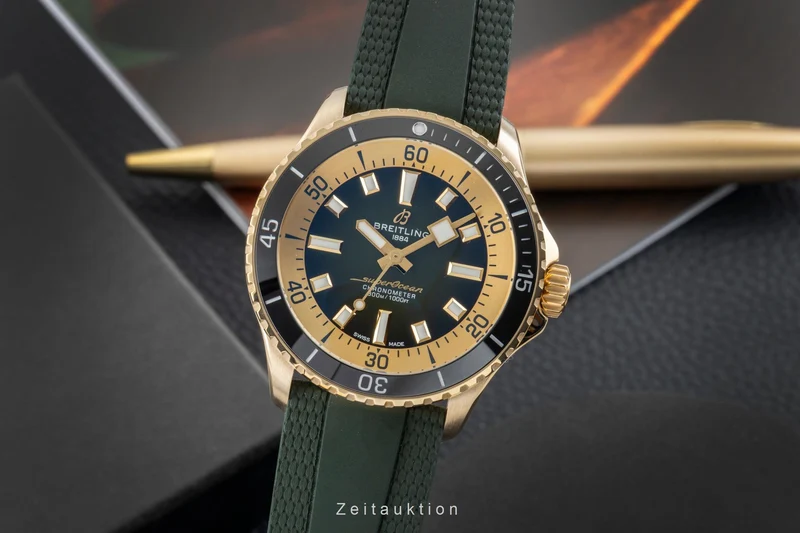 Breitling Superocean bronze automatic men's watch N17375201L1S1 LP: 6450EUR [2603705]
