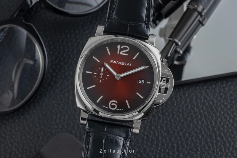 Panerai Luminor steel automatic men's watch PAM01424 LP: 9200EUR [2604400]