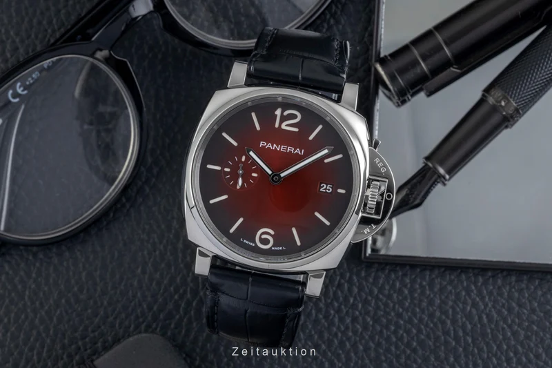 Panerai Luminor steel automatic men's watch PAM01424 LP: 9200EUR [2604400]