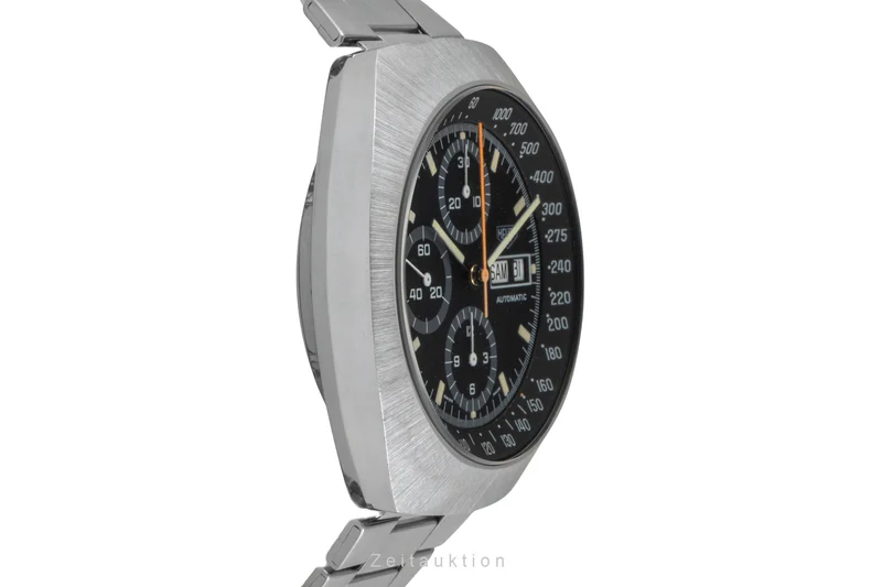 Heuer Montreal chronograph steel automatic men's watch 750.503 Vintage [2603945]