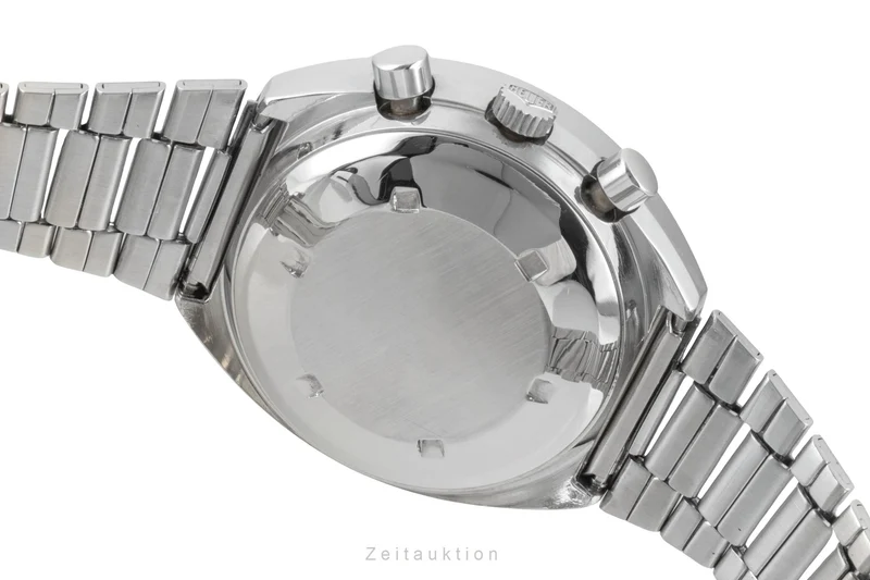 Heuer Montreal chronograph steel automatic men's watch 750.503 Vintage [2603945]