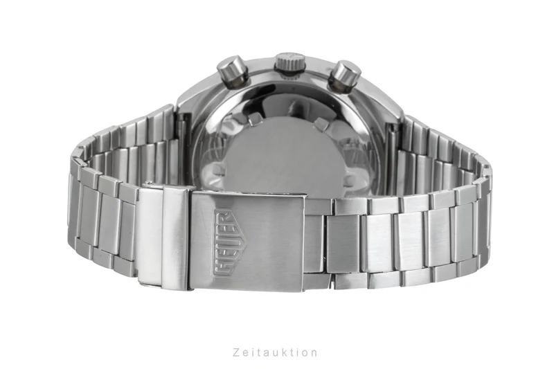 Heuer Montreal chronograph steel automatic men's watch 750.503 Vintage [2603945]