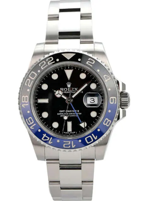 Rolex GMT-Master II Edelstahl 116710BLNR