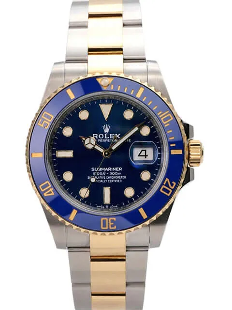 Rolex Submariner Date 41 Edelstahl Gelbgold 126613LB