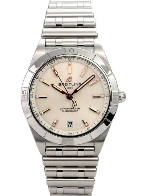 Breitling Chronomat Automatic 36 Weiß Diamant A10380101A2A1