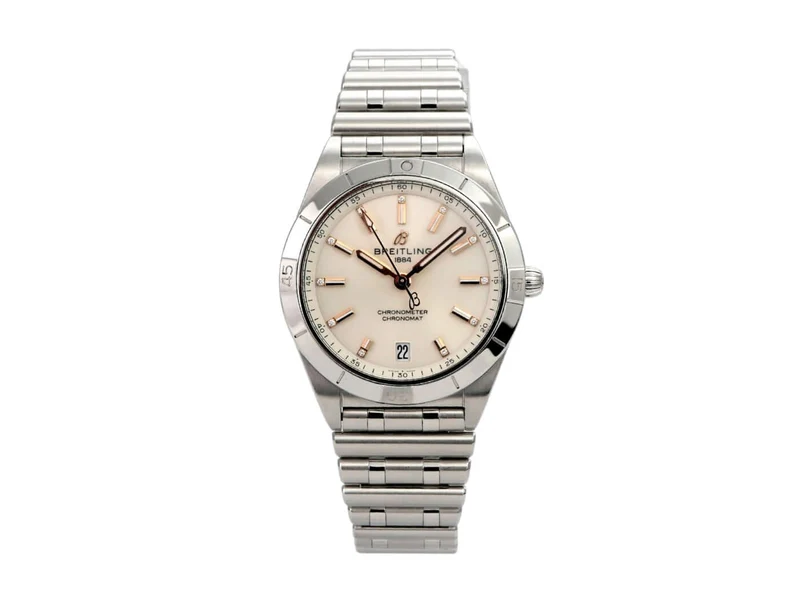Breitling Chronomat Automatic 36 Weiß Diamant A10380101A2A1