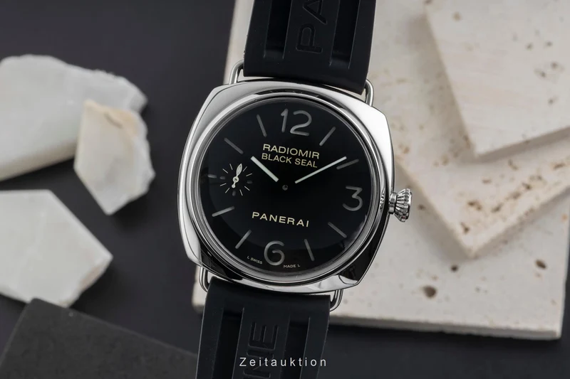 Panerai Black Seal steel manual winding men's watch PAM00183 [2604291]