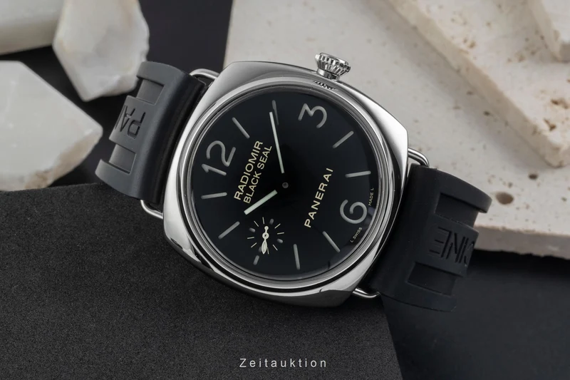 Panerai Black Seal steel manual winding men's watch PAM00183 [2604291]