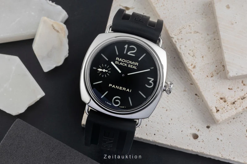 Panerai Black Seal steel manual winding men's watch PAM00183 [2604291]