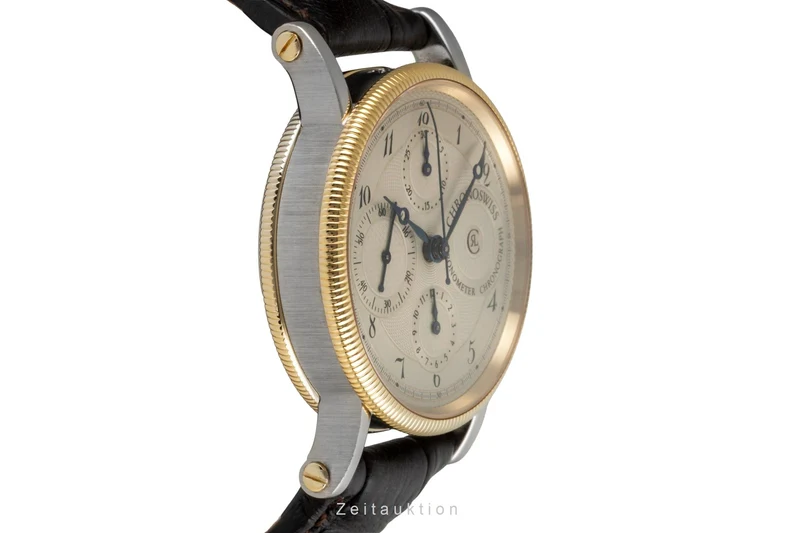 Chronoswiss Chronometer Chronograph chronograph steel / gold automatic men's watch CH 7522 [2604110]