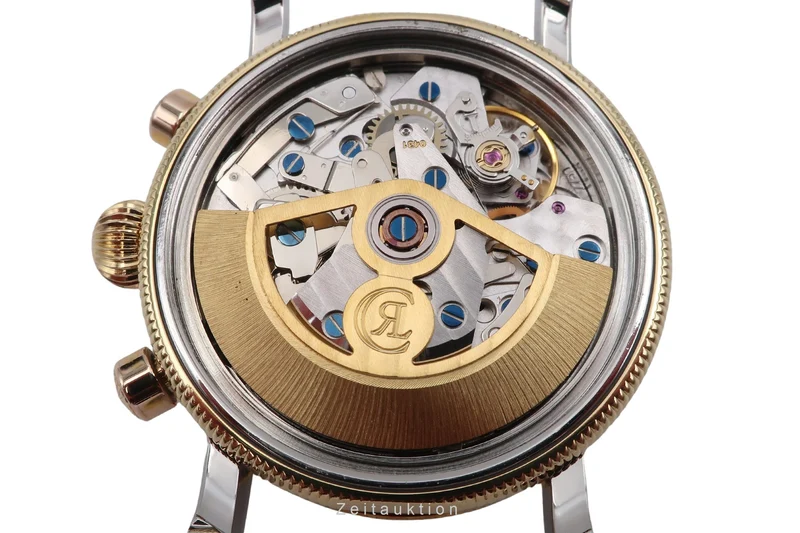 Chronoswiss Chronometer Chronograph chronograph steel / gold automatic men's watch CH 7522 [2604110]