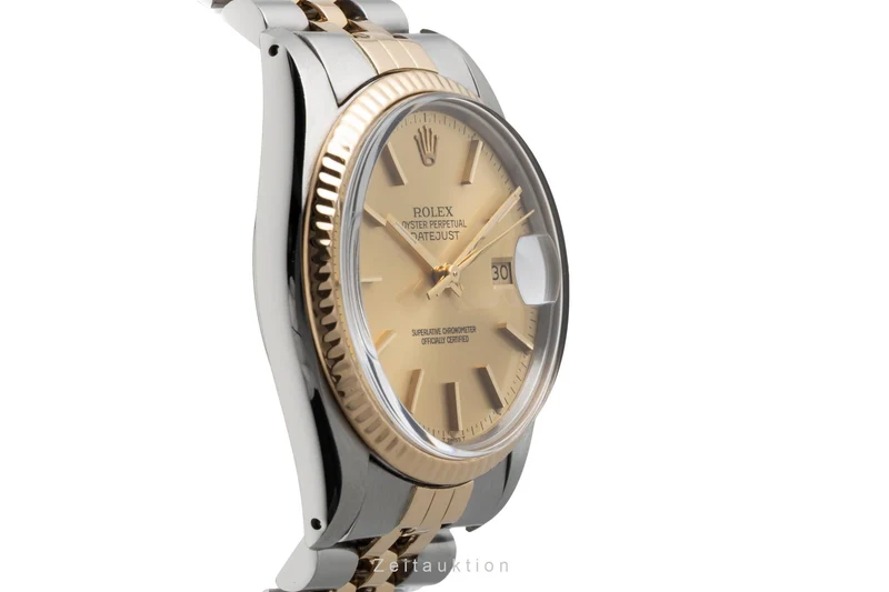 Rolex Datejust steel / gold automatic men's watch 16013 [2604042]