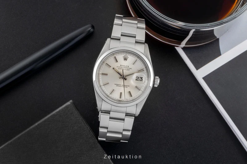 Rolex Datejust steel automatic men's watch 1600 Vintage [2604322]