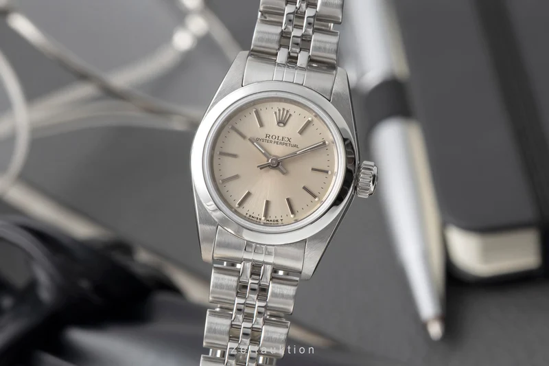 Rolex Oyster Perpetual steel automatic women's watch 67180 [2604221]