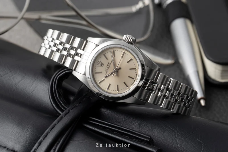 Rolex Oyster Perpetual steel automatic women's watch 67180 [2604221]