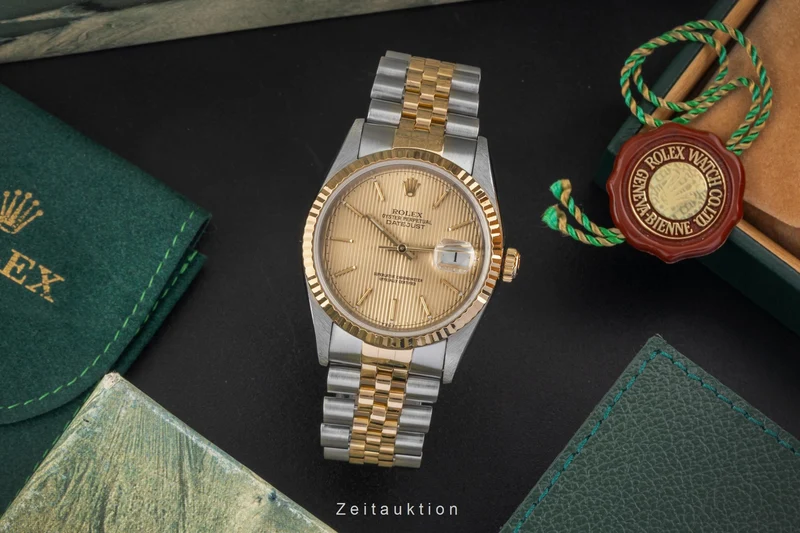 Rolex Datejust steel / gold automatic men's watch 16233 [2603970]