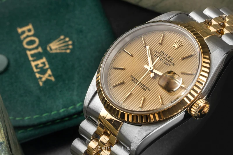 Rolex Datejust steel / gold automatic men's watch 16233 [2603970]