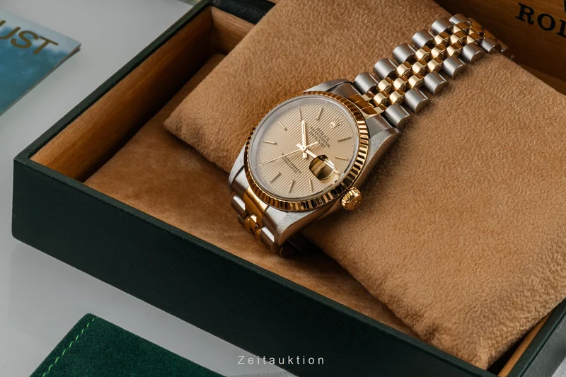 Rolex Datejust steel / gold automatic men's watch 16233 [2603970]