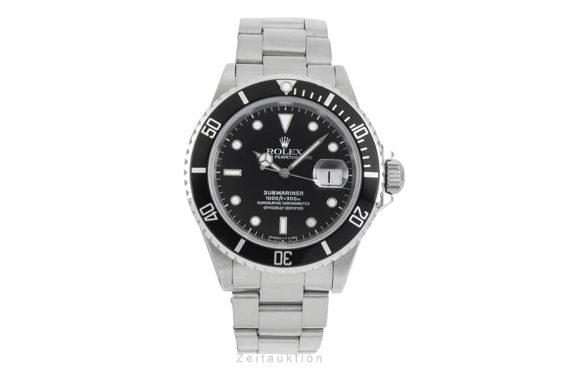 Rolex Submariner steel automatic men's watch 16610 [2604202]