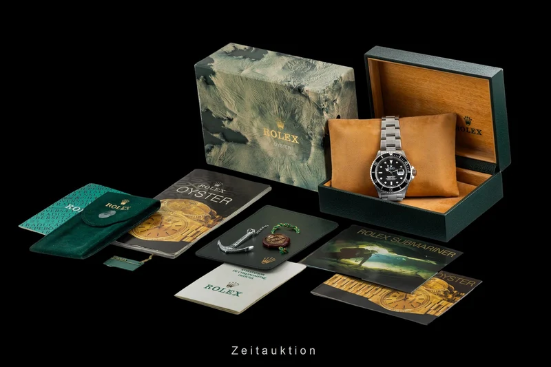 Rolex Submariner steel automatic men's watch 16610 [2604202]