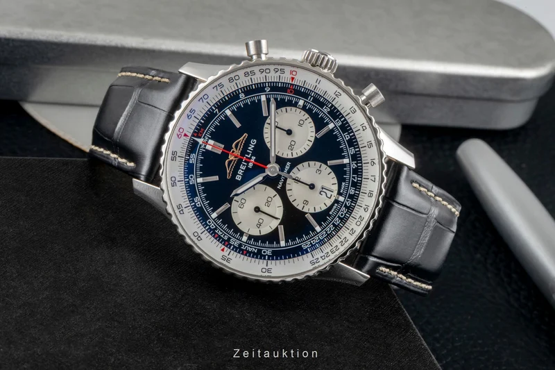 Breitling Navitimer chronograph steel automatic men's watch AB0138211B1P1 LP: 9500EUR [2603169]