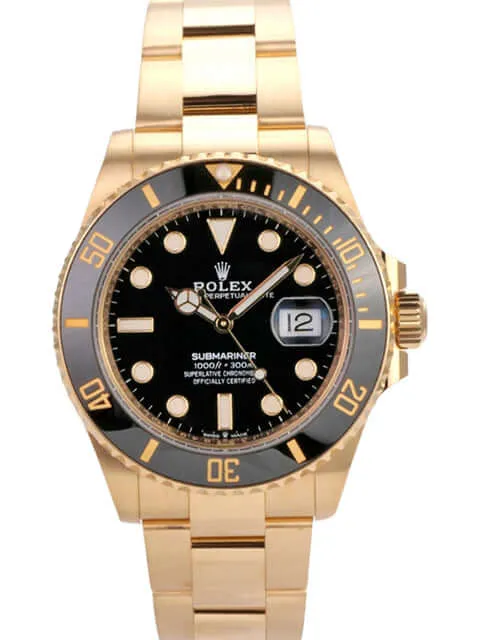 Rolex Submariner Date 41 Gelbgold 126618LN