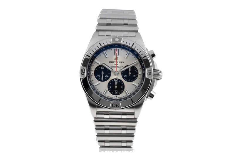 Breitling Chronomat chronograph steel automatic men's watch AB0134101G1A1 LP: 9600EUR [2603119]