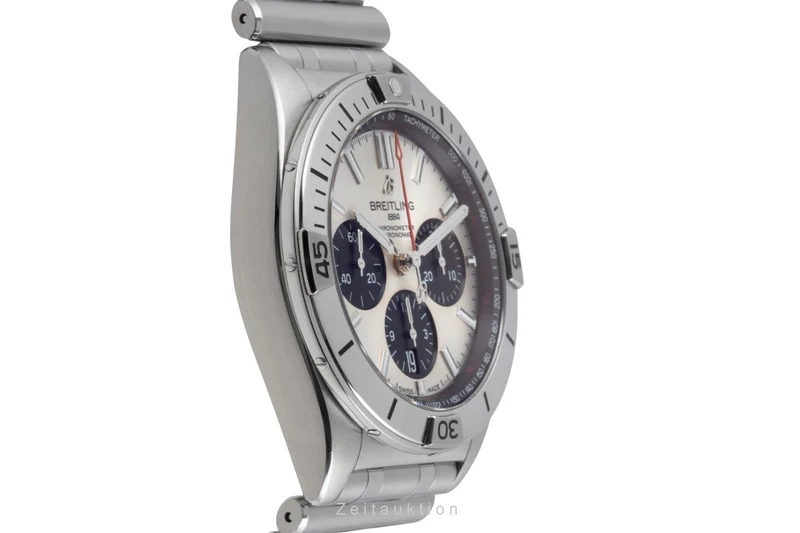 Breitling Chronomat chronograph steel automatic men's watch AB0134101G1A1 LP: 9600EUR [2603119]