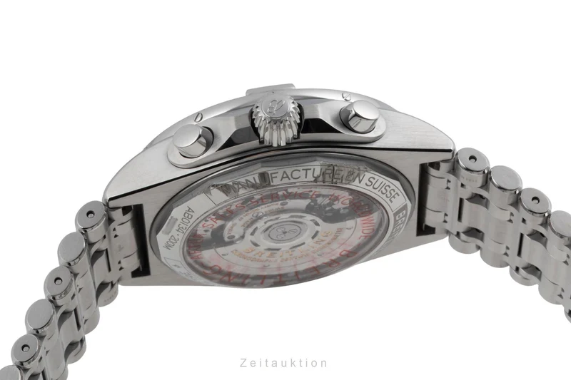 Breitling Chronomat chronograph steel automatic men's watch AB0134101G1A1 LP: 9600EUR [2603119]