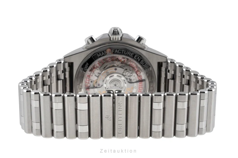 Breitling Chronomat chronograph steel automatic men's watch AB0134101G1A1 LP: 9600EUR [2603119]