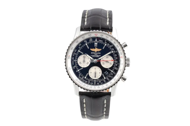 Breitling Navitimer 01 chronograph steel automatic men's watch AB012012/BB01 [2604189]
