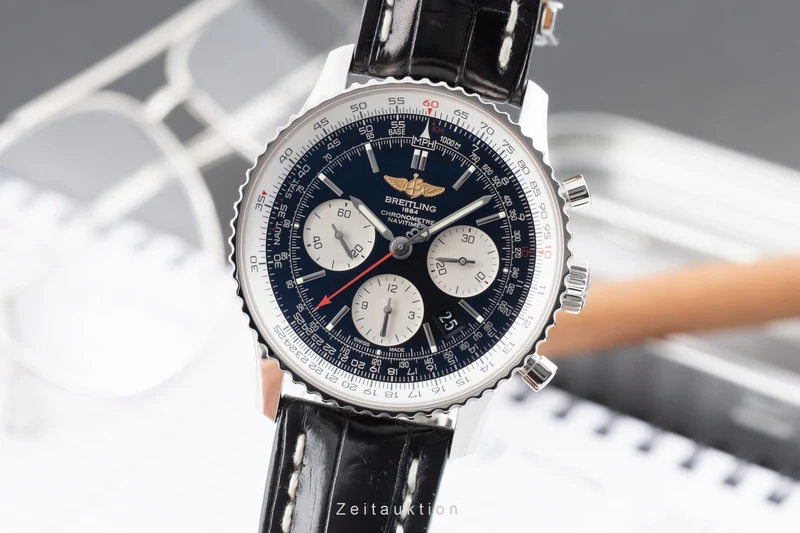 Breitling Navitimer 01 chronograph steel automatic men's watch AB012012/BB01 [2604189]