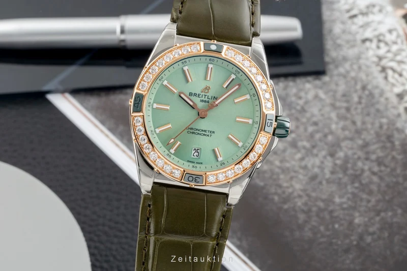 Breitling Chronomat steel / gold automatic women's watch U17356531L1P1 LP: 13850EUR [2603661]