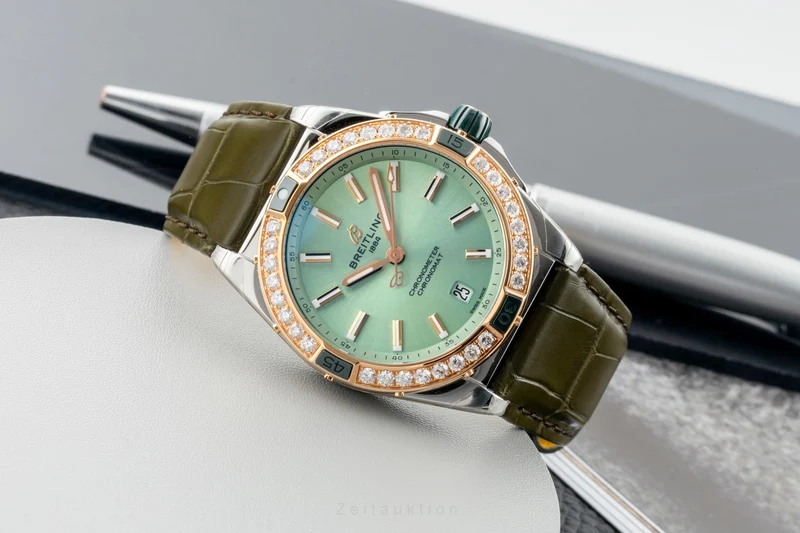 Breitling Chronomat steel / gold automatic women's watch U17356531L1P1 LP: 13850EUR [2603661]