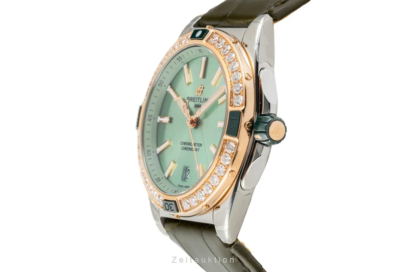 Breitling Chronomat steel / gold automatic women's watch U17356531L1P1 LP: 13850EUR [2603661]